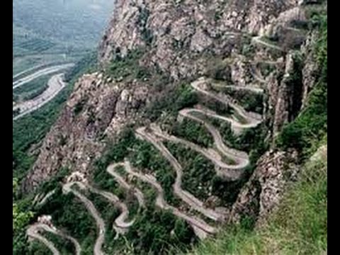 Alpe d'Huez switchbacks